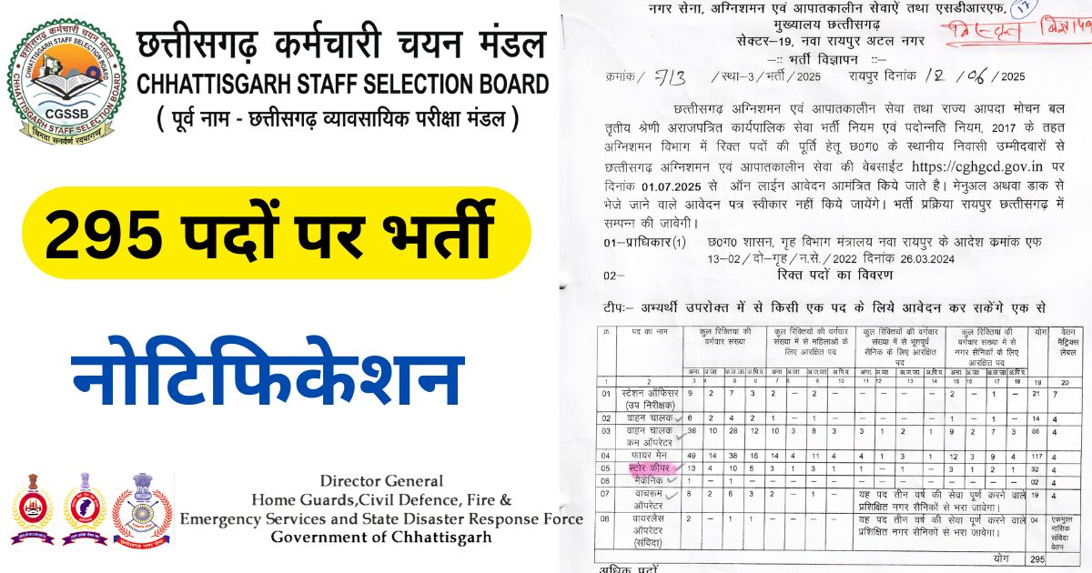 CG Nagar Sena Bharti 2026