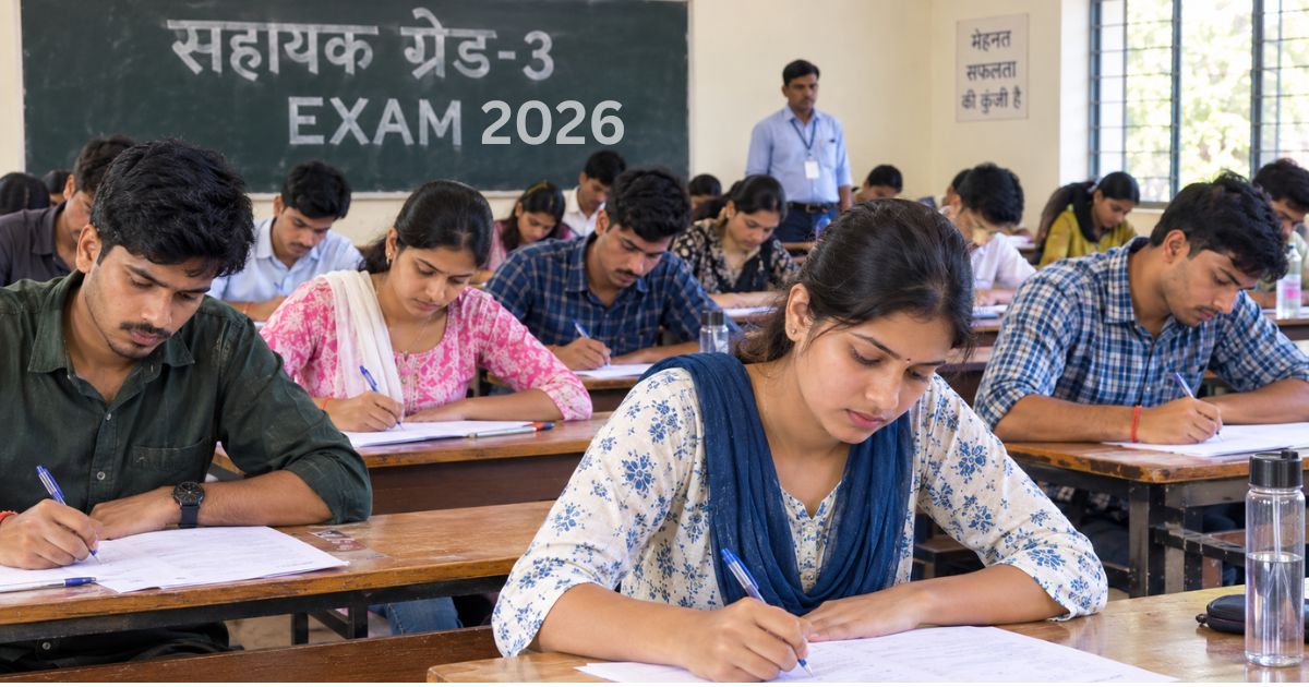 Chhattisgarh Assistant Grade 3 Question Paper 2026